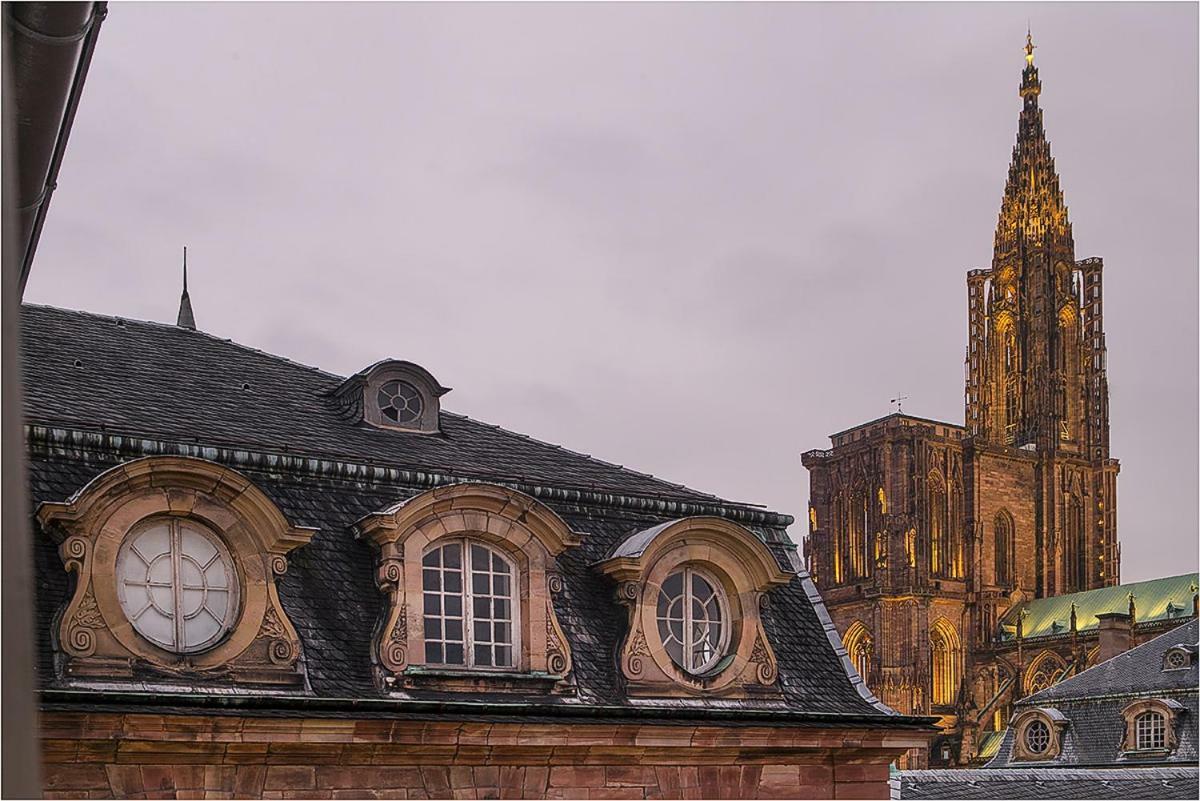L'Oeil Sur La Fleche Lägenhet Strasbourg Exteriör bild